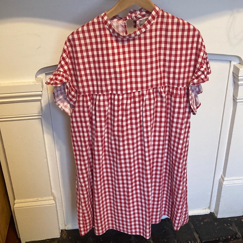 Gingham rag doll dress